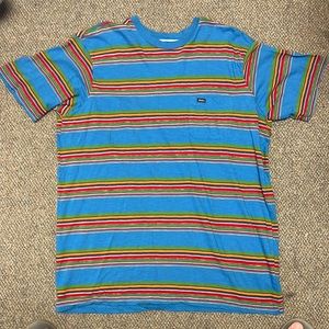 RVCA striped T shirt XL regular fit